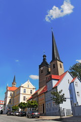 Fototapeta na wymiar Burg bei Magdeburg