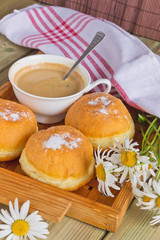fresh delicious donuts