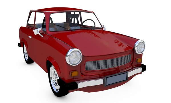 roter Trabi