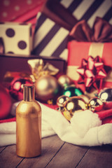 Perfume and christmas gifts