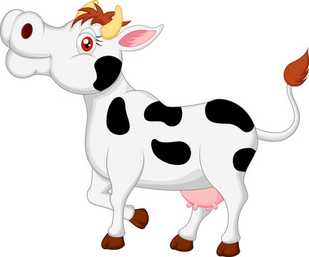 cow cartoon character