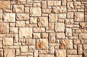 Graven stone-wall texture