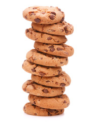 Chocolate homemade pastry cookies