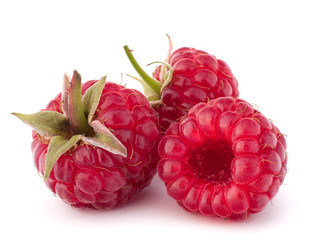 Ripe raspberries