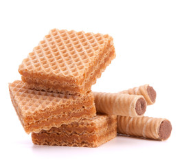 Wafers or honeycomb waffles