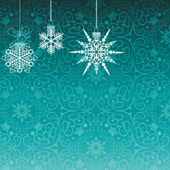 Christmas Background. Abstract Vector Illustration