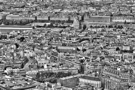 Fototapeta Paris in black and white