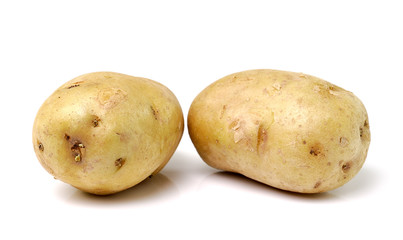 potato isolated on white background