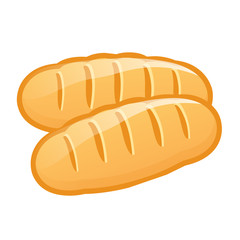 Bread isolated illustration
