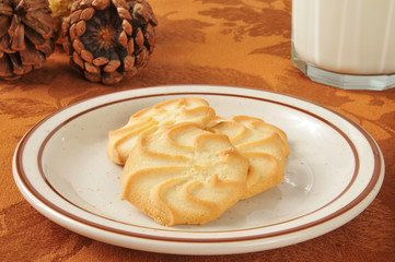 Cookies and milk
