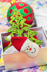 Christmas decorations for winter holidays