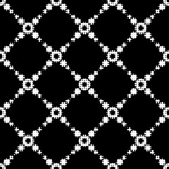 Monochrome Halftone Background