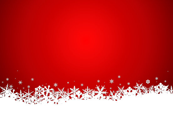 Red Christmas Background