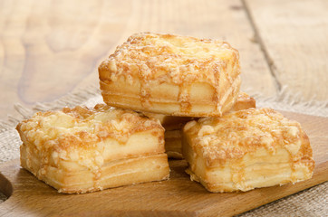 home made warm cheese scone
