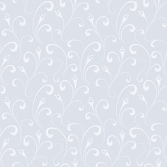 Seamless floral pattern. Vector illustration.