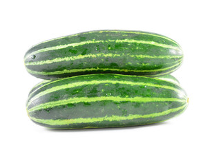 Cucumber isolated over white background