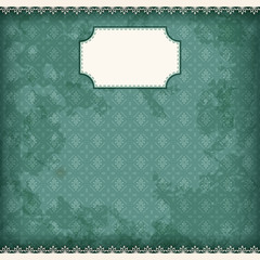 Grunge background with frame