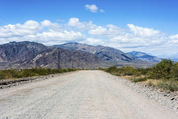 Fototapeta na wymiar Famous Route 40 in Salta, Argentina.