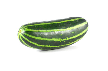 Cucumber isolated over white background