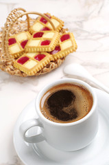 Coffee and cookies