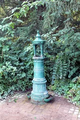 Fototapete Brunnen öffentlicher Brunnen