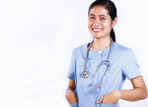 Asian nurse healthcare
