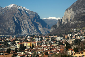 landscape of Lecco