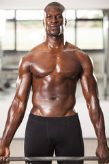 Obraz premium muscled men on workout