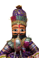 Fototapeta premium Figura de Artesania de La India