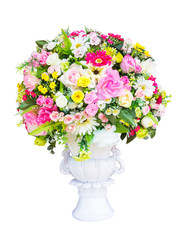 Decorative artificial flowers