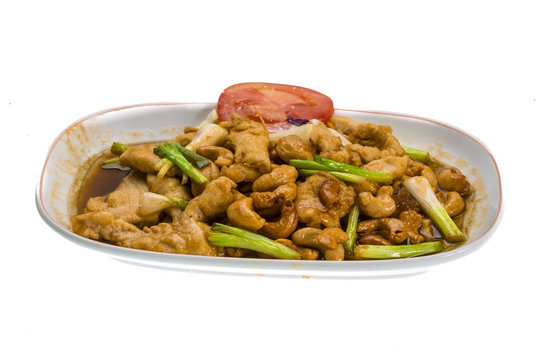 Chicken with cashew