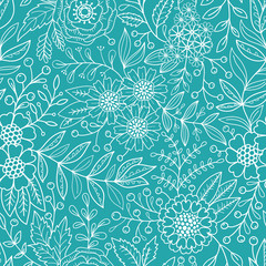 Seamless floral pattern - 58428166