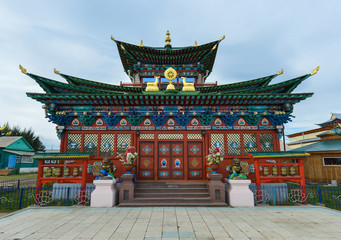 Obraz premium Ivolginsky Datsan, Buddhist Monastery, Russia