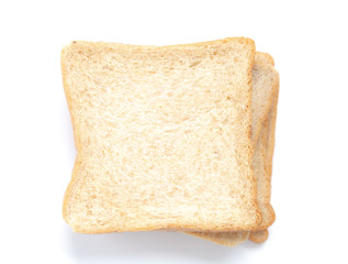 pile of Sliced bread, top view