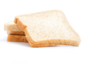 Fototapeta na wymiar Sliced of bread