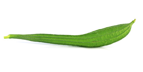 zucchini on white background