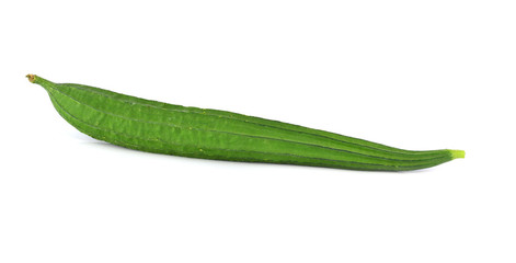 zucchini on white background