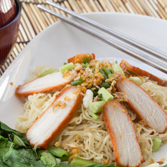 Pork noodles