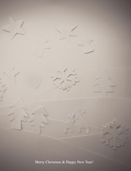 christmas paper card