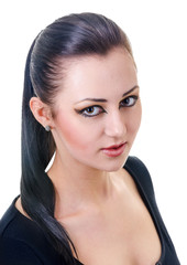 Naklejka premium oriental make-up