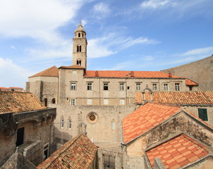 Fototapeta na wymiar urban landscape in Dubrovnik
