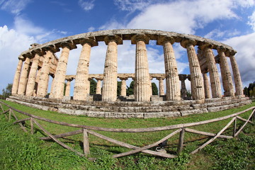 ruins of an ancient temple, Southern Italy
