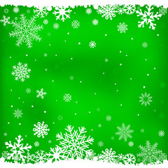 green snow mesh background