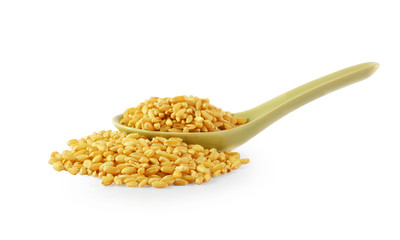 wheat isolated on white background