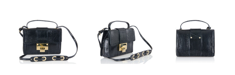 Woman bag isolated on the white background