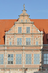 Fototapeta premium Green Gate in Gdańsk