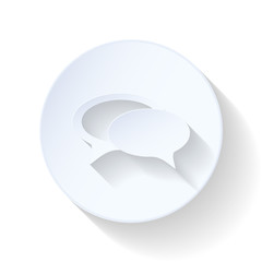 Chat flat icon