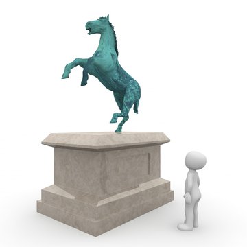 horse statue 4