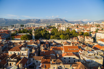 Fototapeta na wymiar Split. View from bell tower24