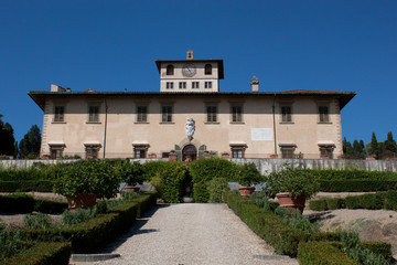 Villa della Petraia - obrazy, fototapety, plakaty